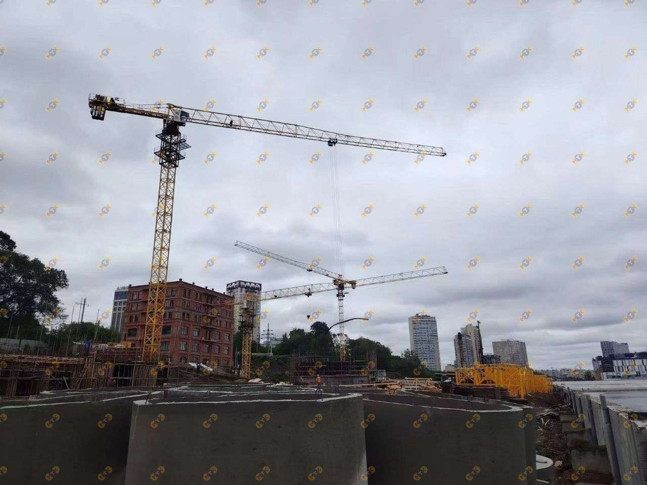 Башенный кран Hongda HP160 (6020-10) 2