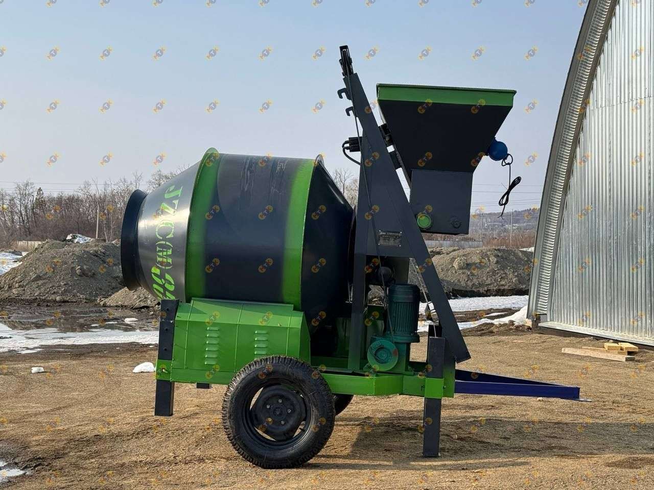 Бетономешалка JZC350 19