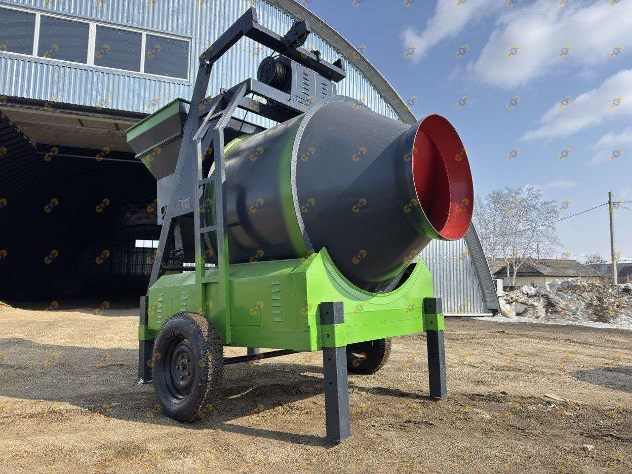 Бетономешалка JZC500 6