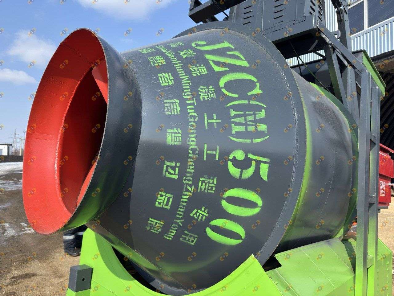 Бетономешалка JZC500 14