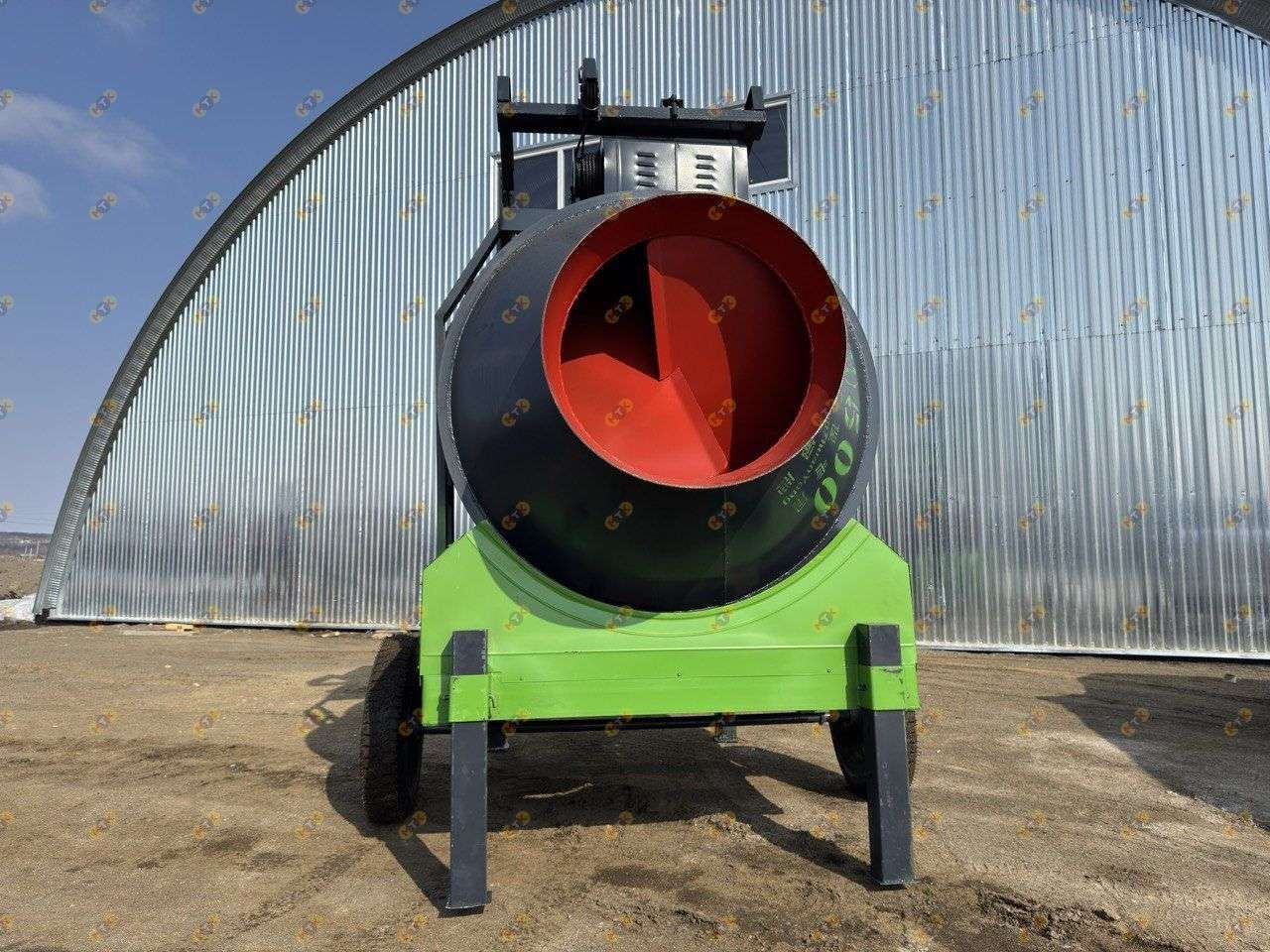 Бетономешалка JZC500 9