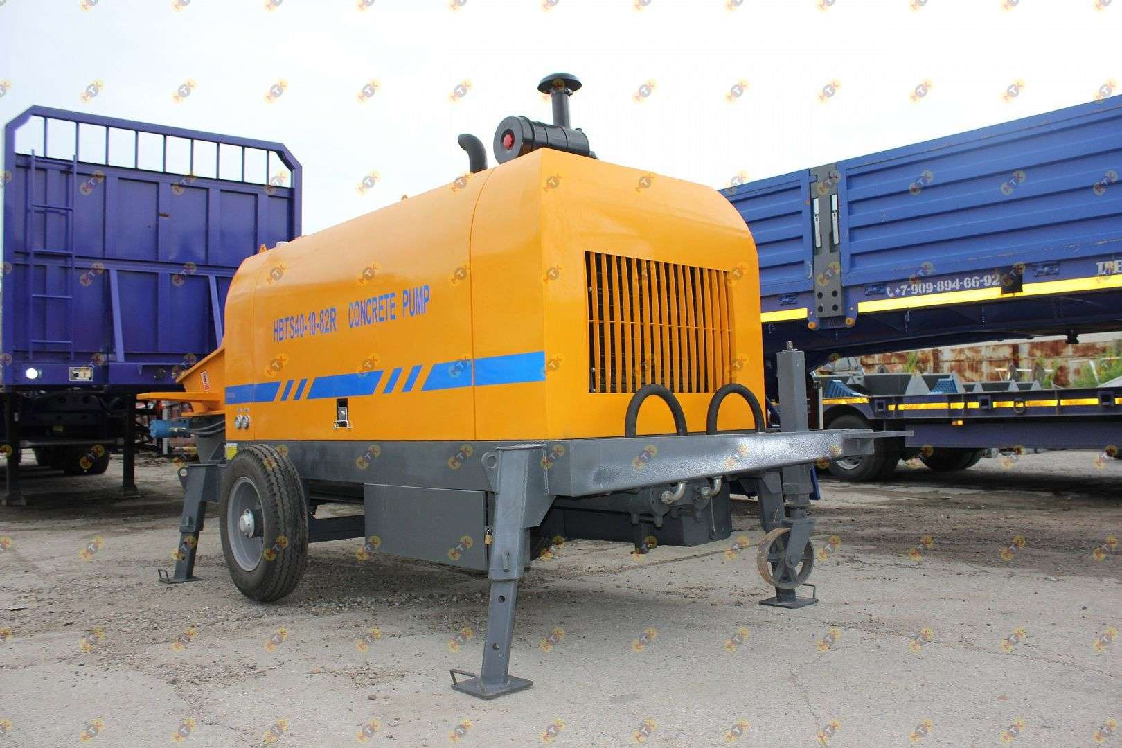 Бетононасос HBTS40-10-82R 24