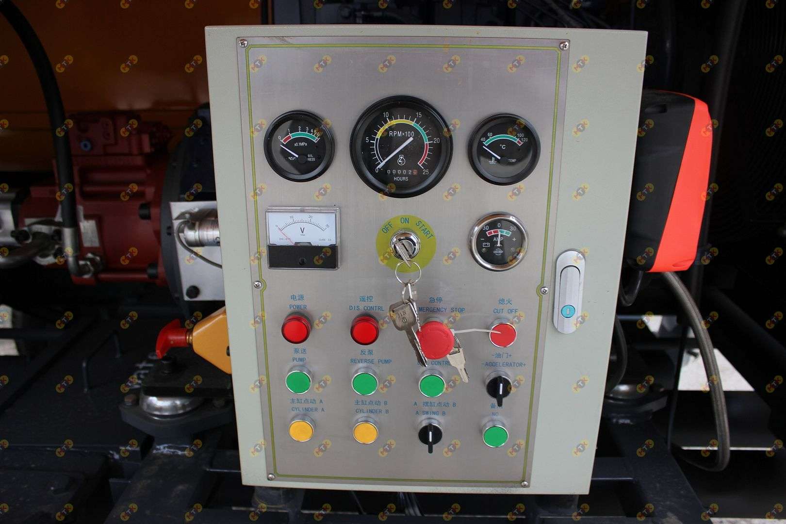 Бетононасос HBTS40-10-82R 8