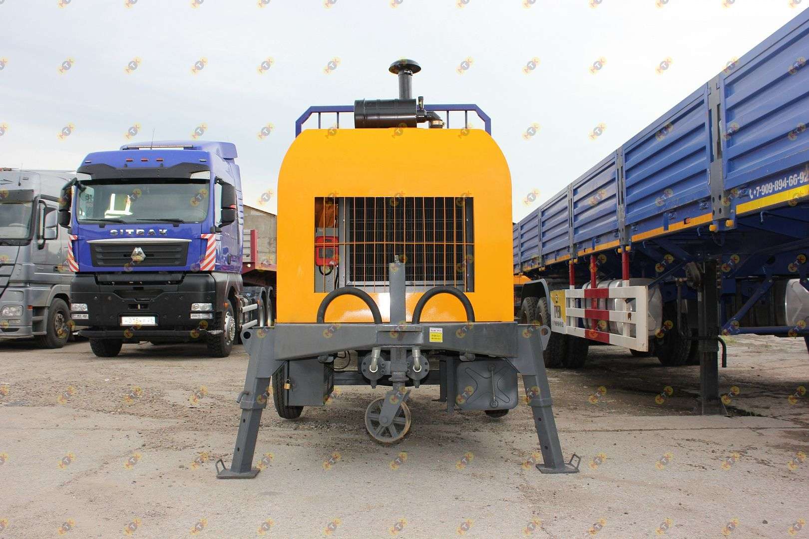 Бетононасос HBTS40-10-82R 46