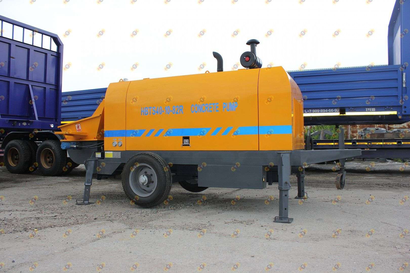 Бетононасос HBTS40-10-82R 2