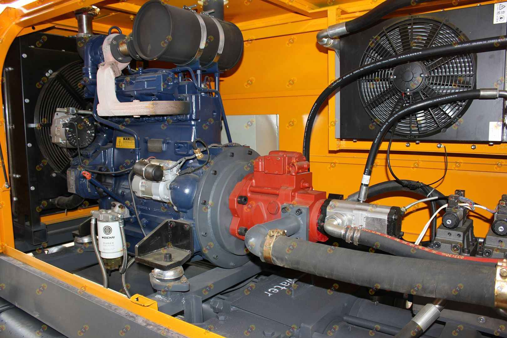 Бетононасос HBTS40-10-82R 25