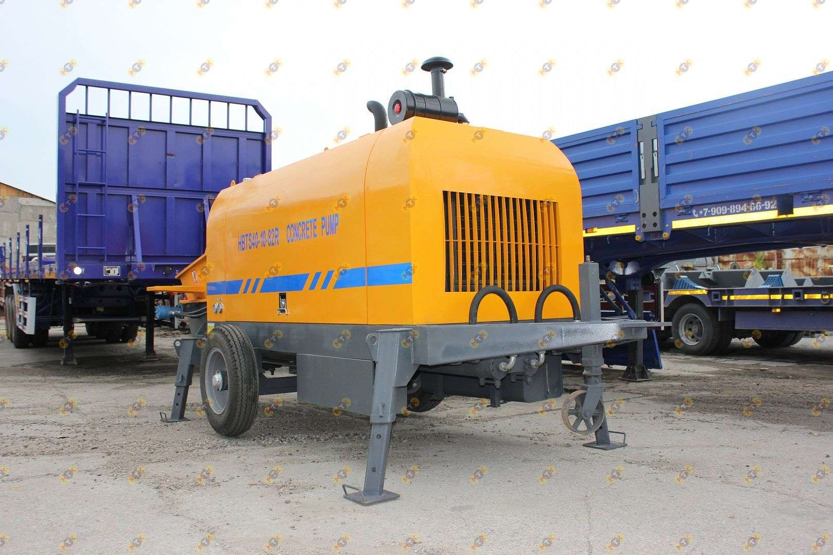 Бетононасос HBTS40-10-82R 35