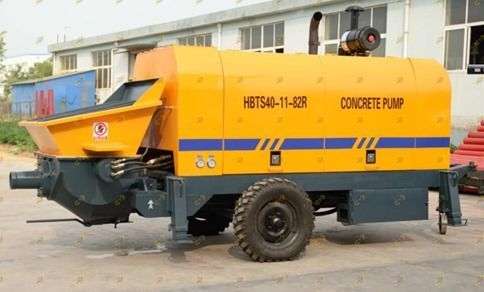Бетононасос дизельный HBTS40-11-82R 2