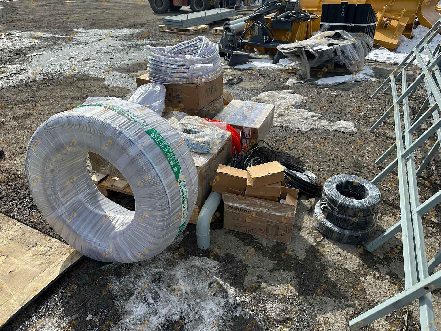 Двухвальный бетоносмеситель JS 1000 со скипом 45