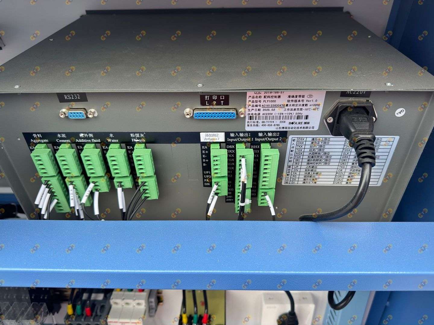 Двухвальный бетоносмеситель JS 1000 со скипом 22