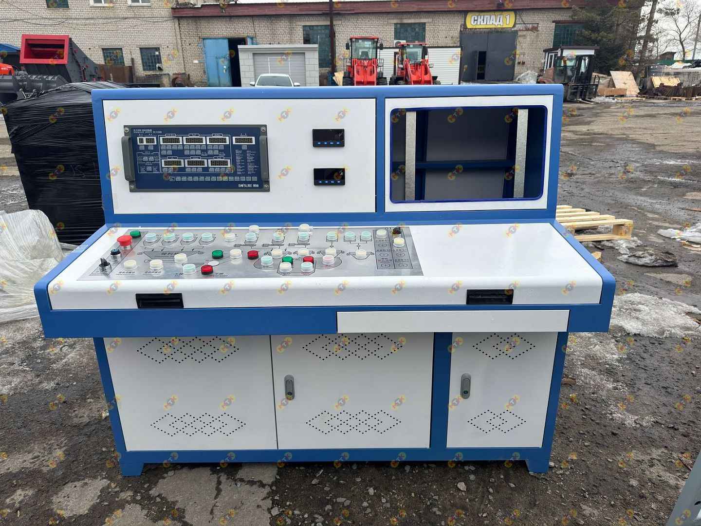 Двухвальный бетоносмеситель JS 1000 со скипом 41