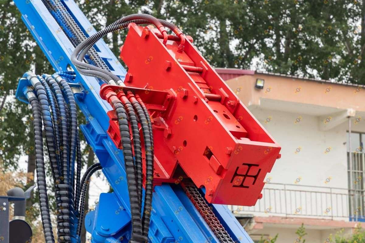 Гидравлическая сваебойная установка HWL500R 4