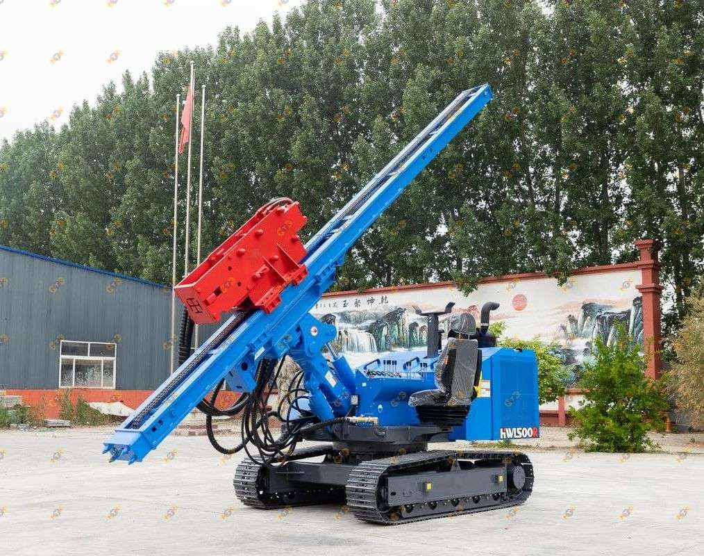 Гидравлическая сваебойная установка HWL500R 2