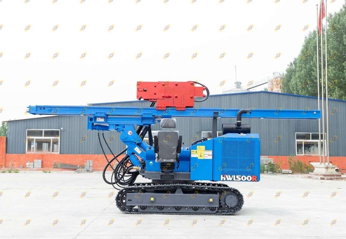 Гидравлическая сваебойная установка HWL500R 5