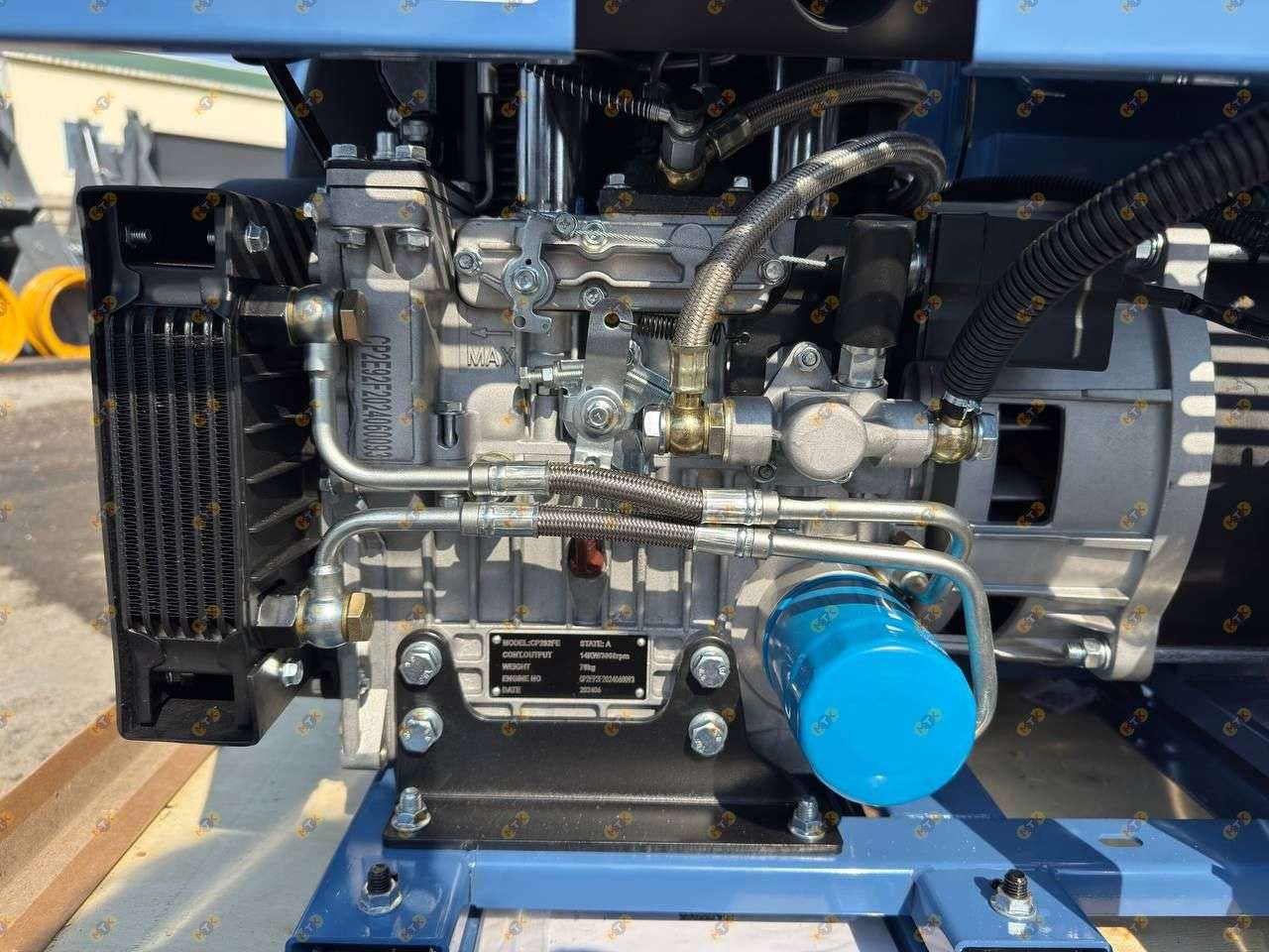 Генераторная установка Yuchai 10 кВт 8