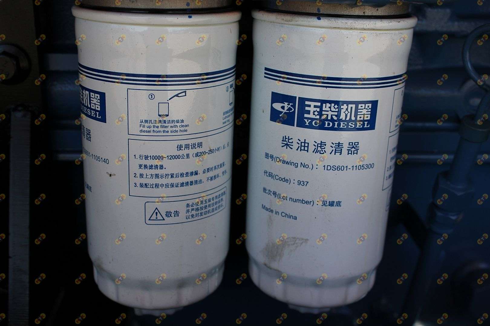 Дизельный генератор Yuchai 50 кВт в кожухе с AVR 8