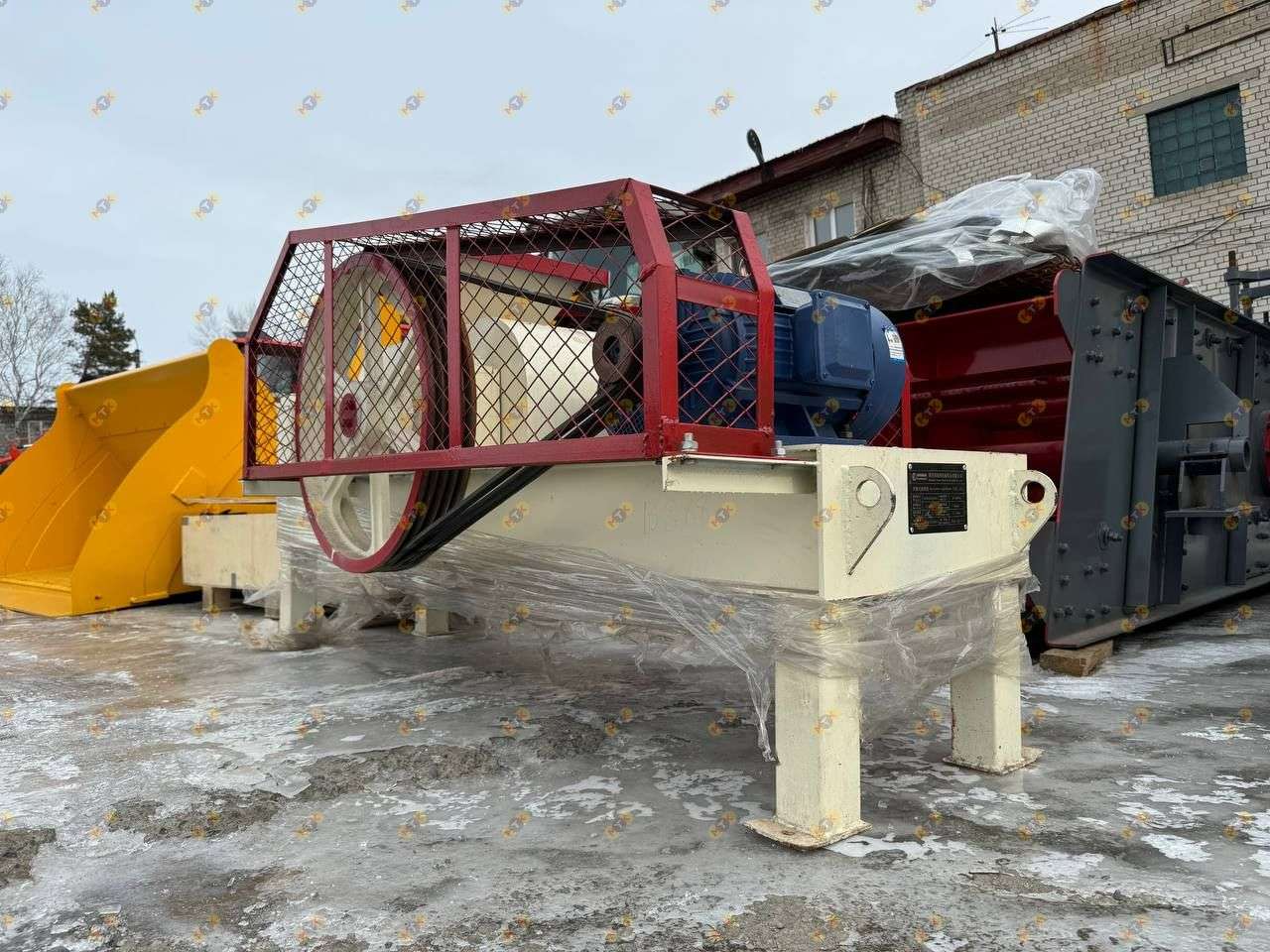 Валковая дробилка 2PG400x250 15