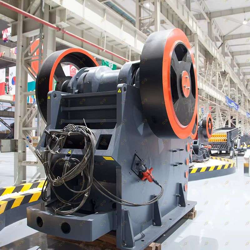 Гидравлическая щековая дробилка PEW80 2