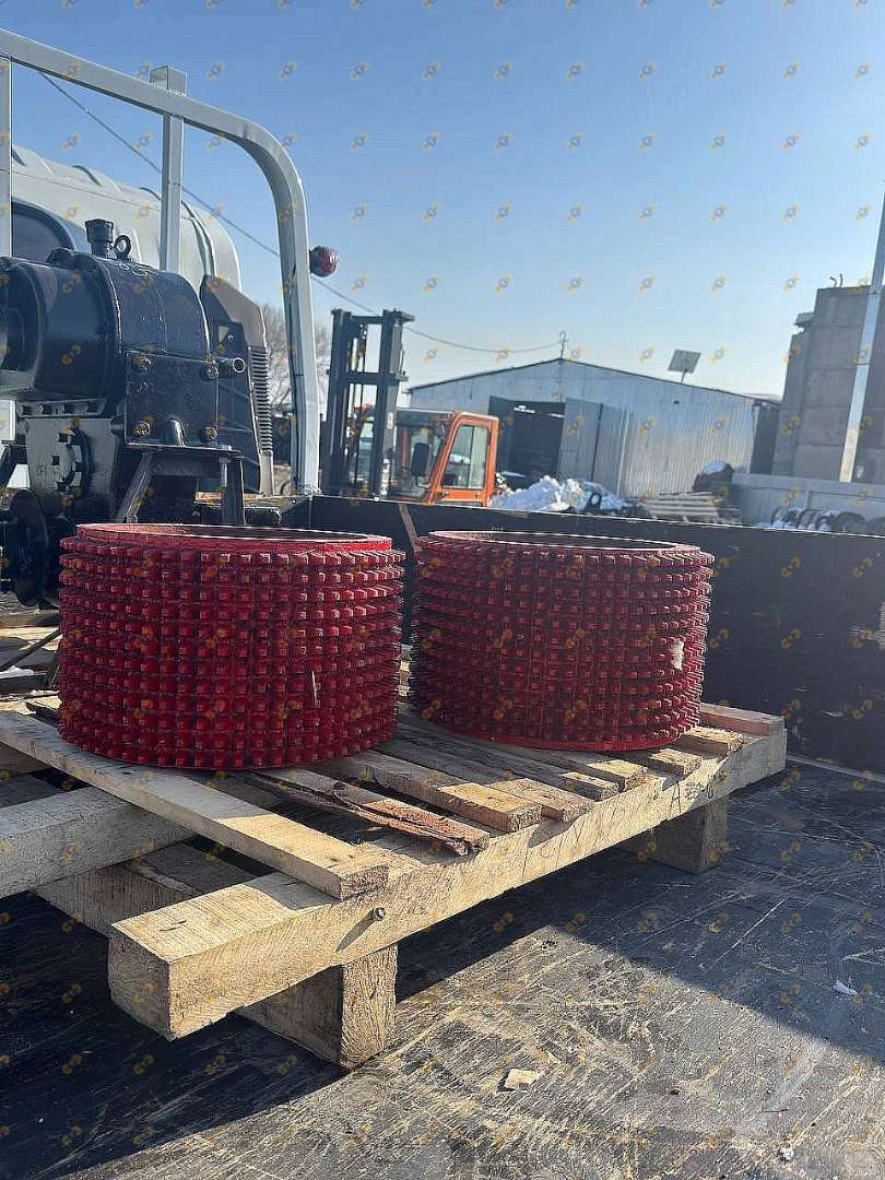 Зубчатые вальцы на двухвалковую дробилку 2PG400х250 3