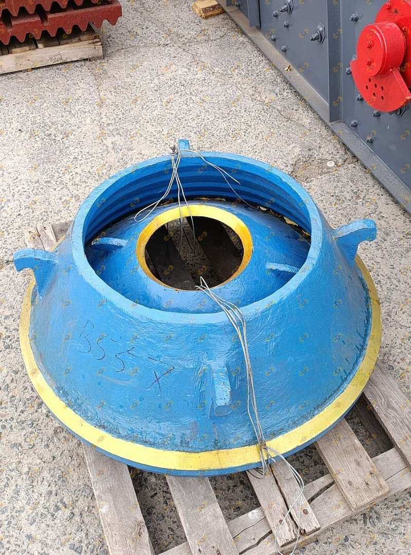 Конус подвижный и неподвижный для конусной дробилки PYB900 3