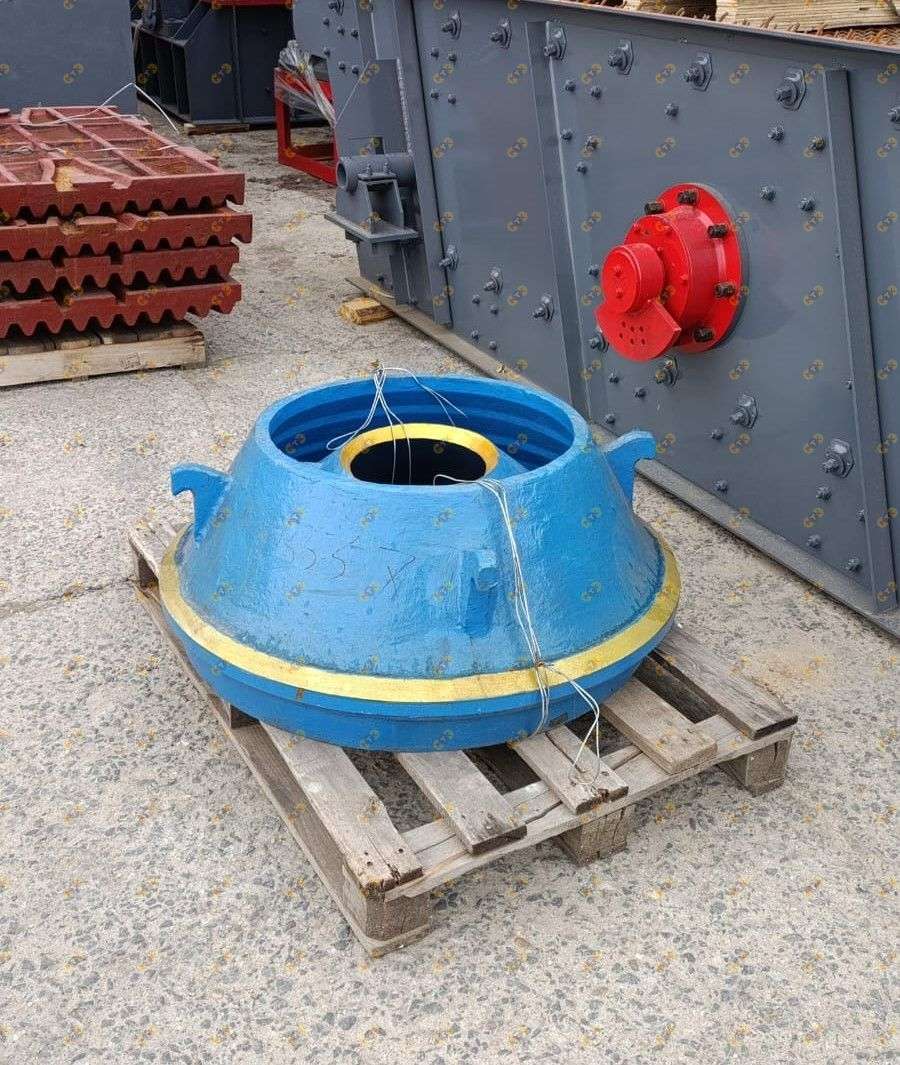 Конус подвижный и неподвижный для конусной дробилки PYB900 2