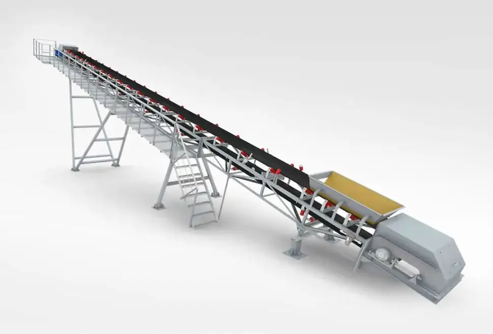 Ленточный конвейер B500×25м 3