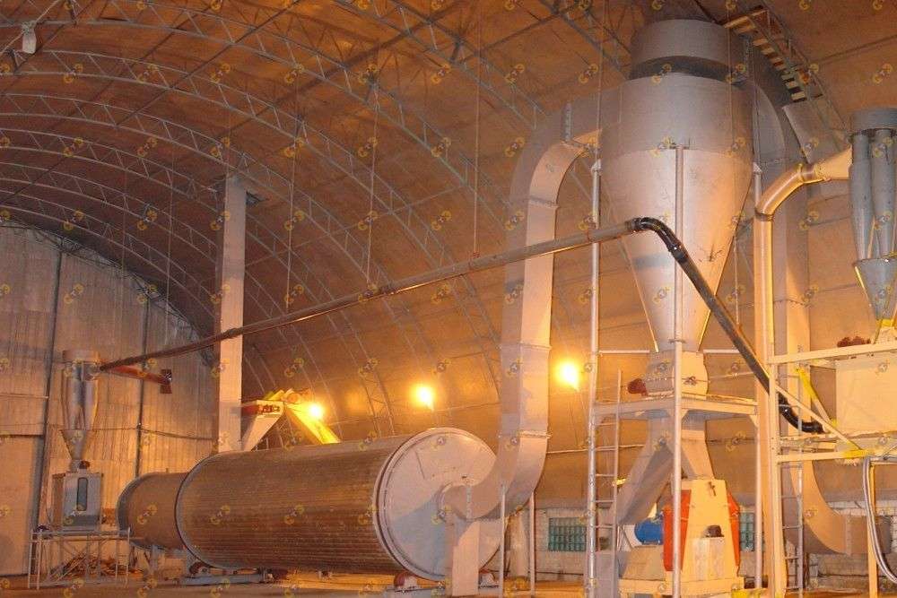 Производственная линия для измельчения и сушки QBM9517 2