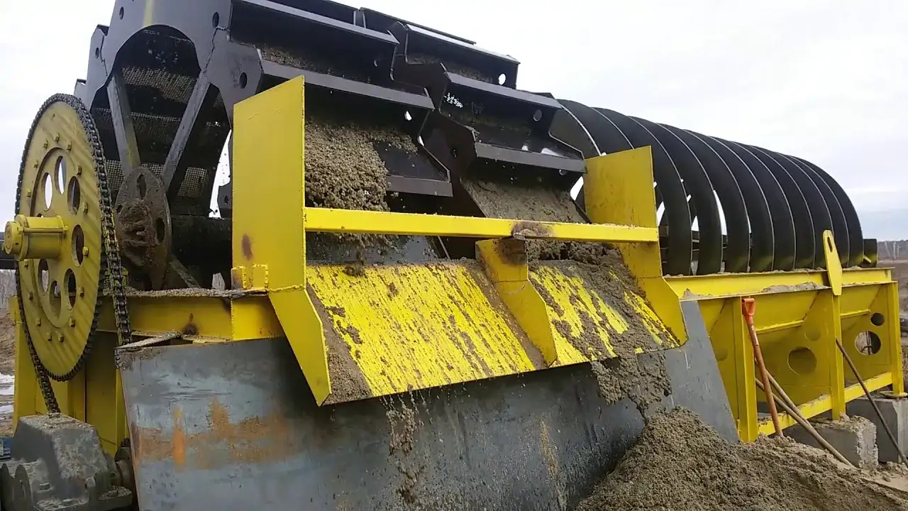 Двухшнековая пескомойка 3