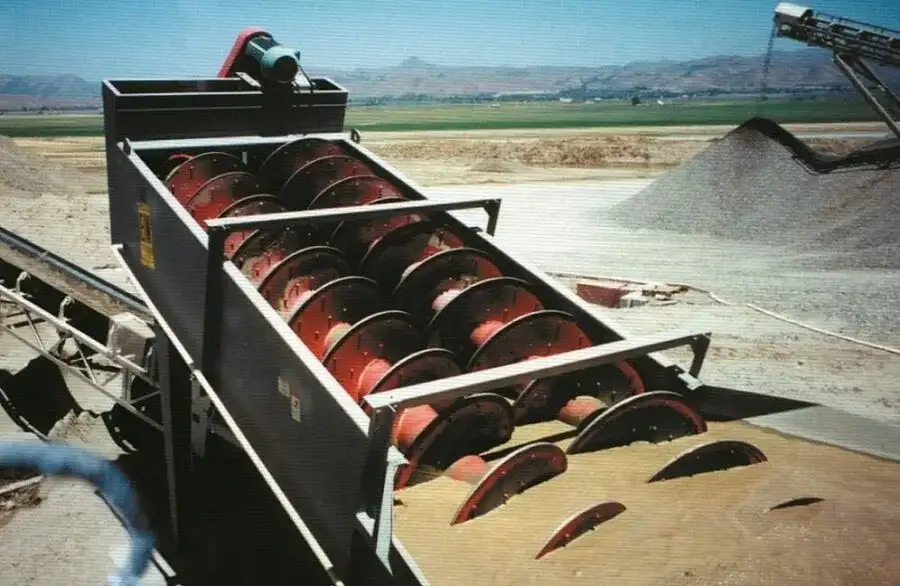 Двухшнековая пескомойка 2