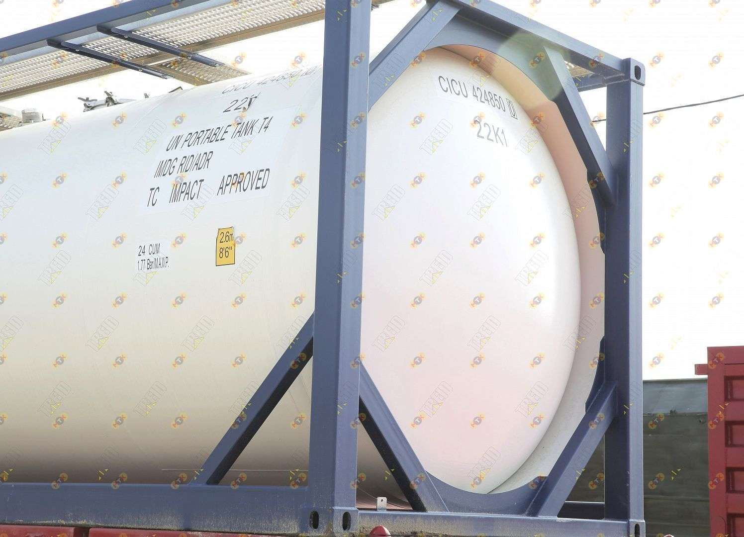 Танк-контейнер CIMC T4 25м³ 17