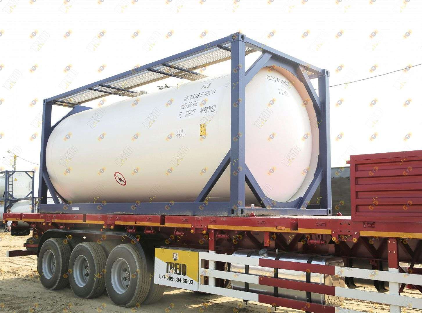 Танк-контейнер CIMC T4 25м³ 18