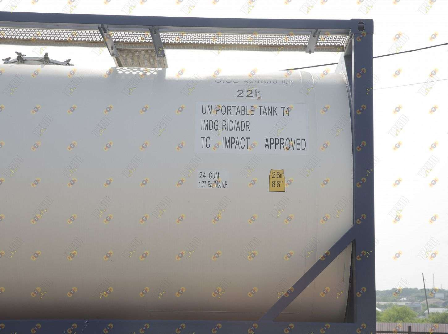 Танк-контейнер CIMC T4 25м³ 13