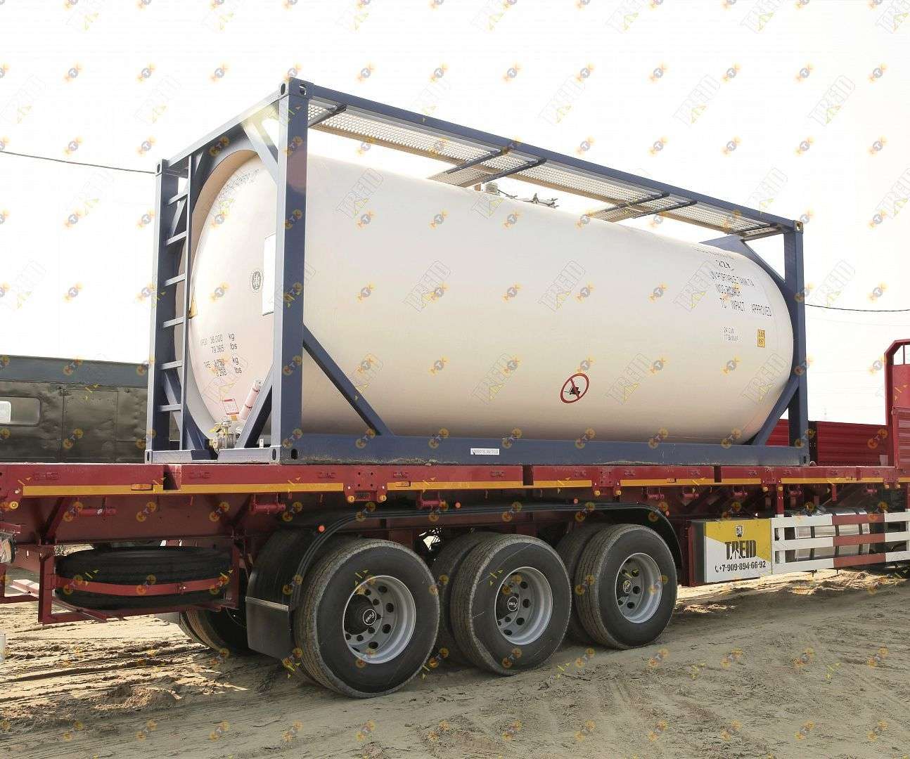 Танк-контейнер CIMC T4 25м³ 2