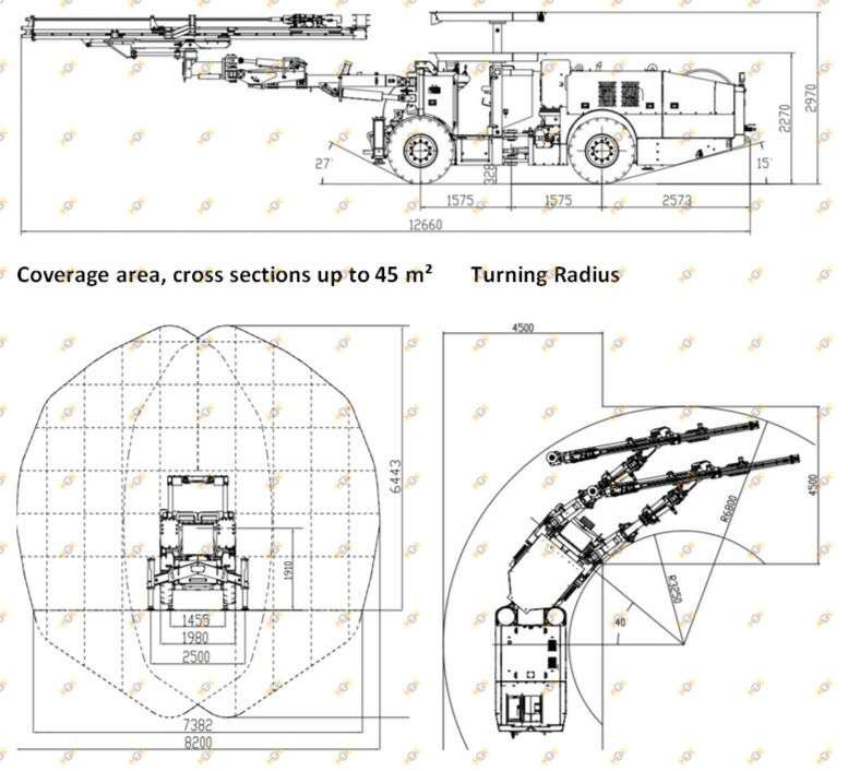 Гидравлическая буровая Yatong CYTJ45-2 3