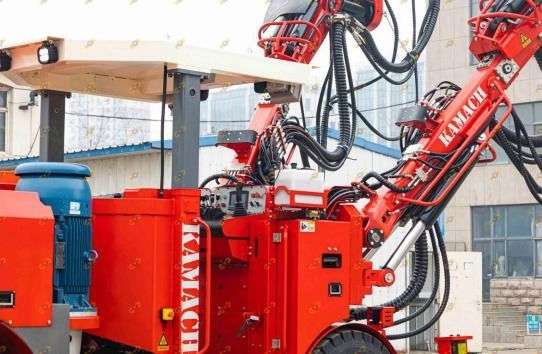 Гидравлическая буровая установка CYTJ45-2 с двумя стрелами 6