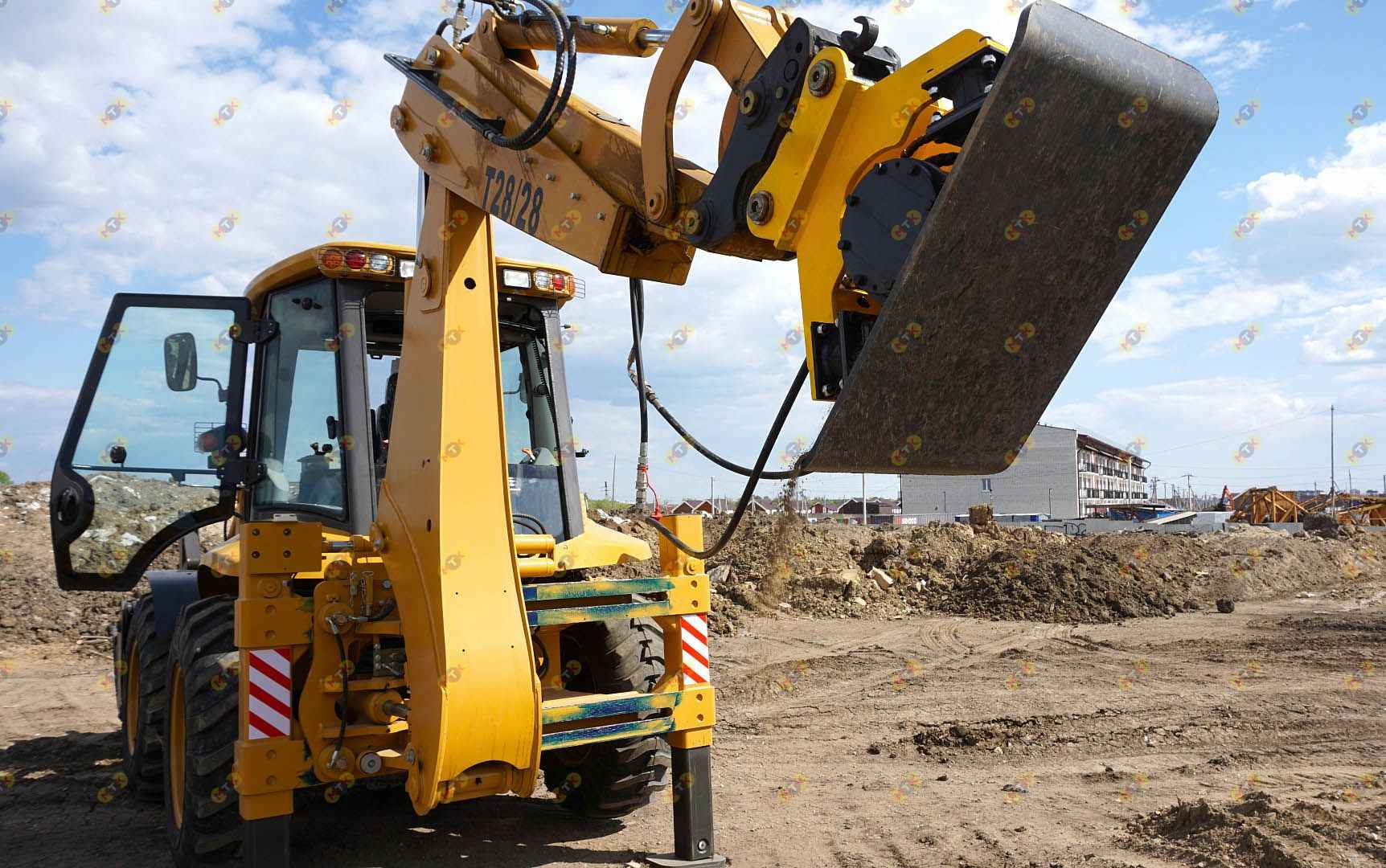 Виброплита для экскаватора 6