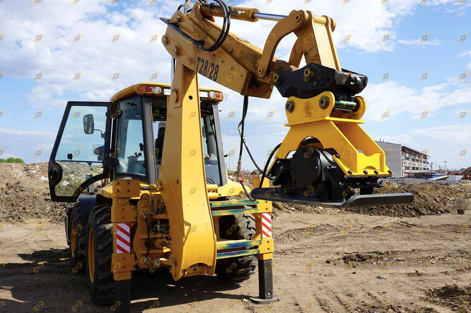 Виброплита для экскаватора 5