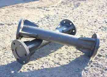 Удлинитель для шнека 500 мм (болтовое соединение)