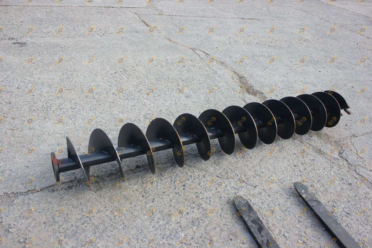 Шнек с победитом 2м, диаметр 150 мм 2