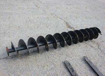 Шнек с победитом 2м, диаметр 150 мм