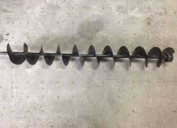 Шнек с победитом 2м, диаметр 200 мм