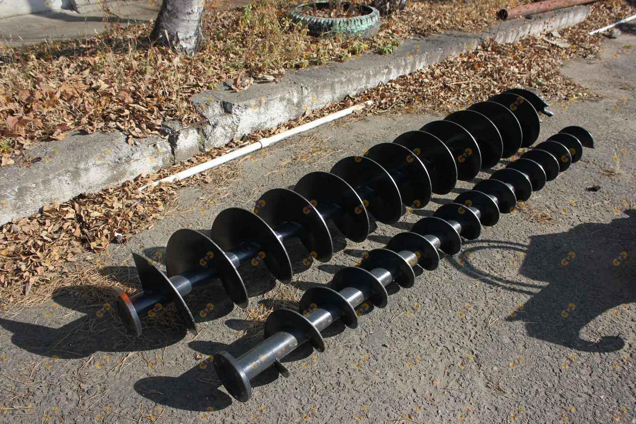 Шнек с победитовым наконечником 2м, диаметр 300 мм экскаваторы 2