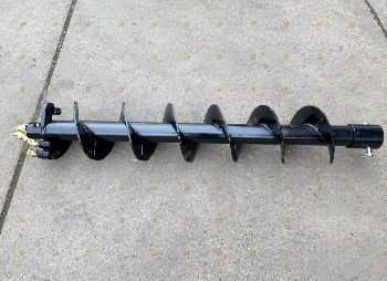 Шнек с наконечником 2м, диаметр 300 мм экскаваторы