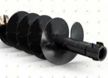 Шнек с победитовым наконечником 1,5 м, диаметр 350 мм