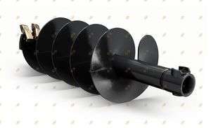 Шнек с победитовым наконечником 1,5 м, диаметр 350 мм 2