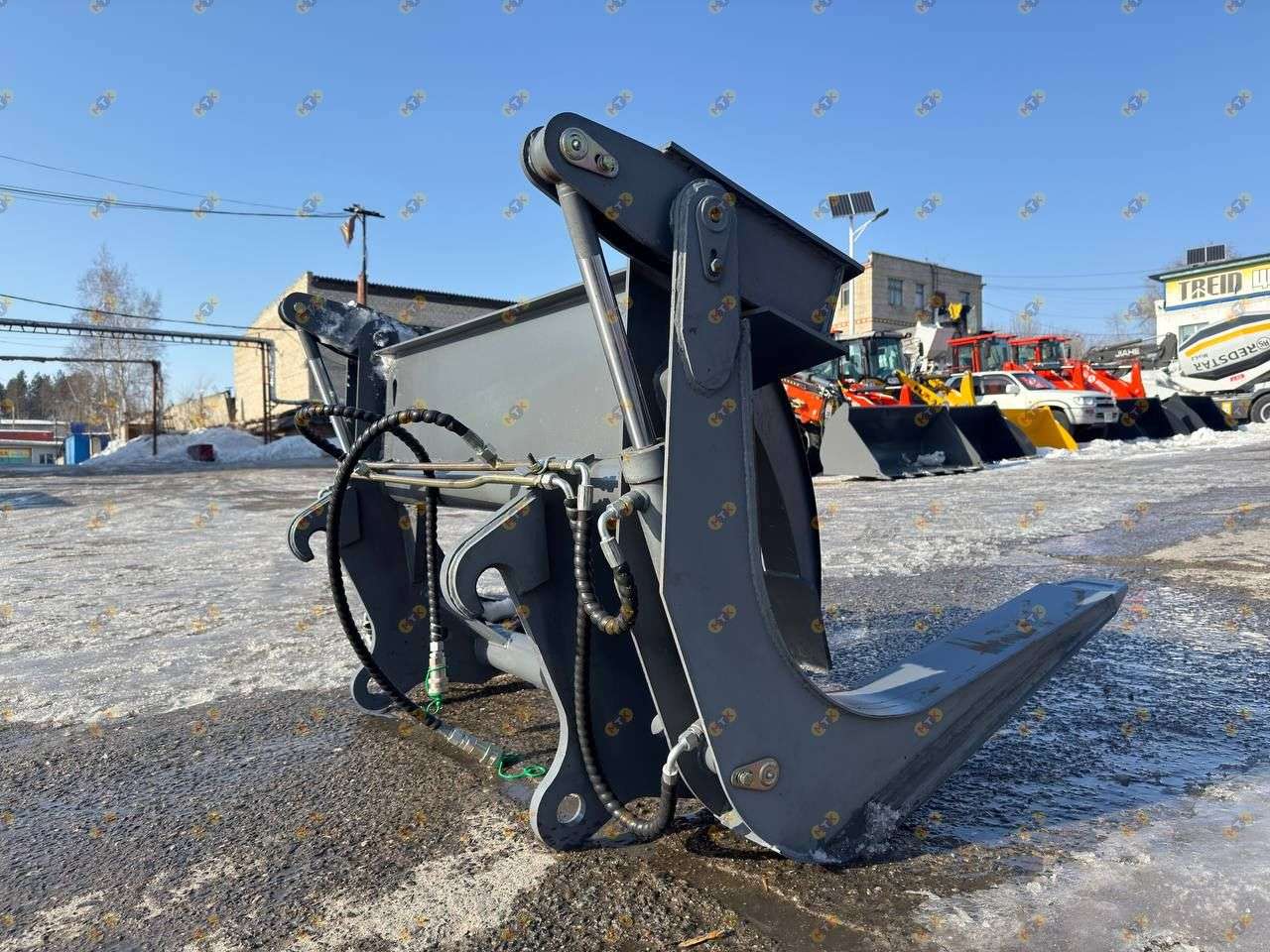 Бревнозахват-Трубозахват для спецтехники 4