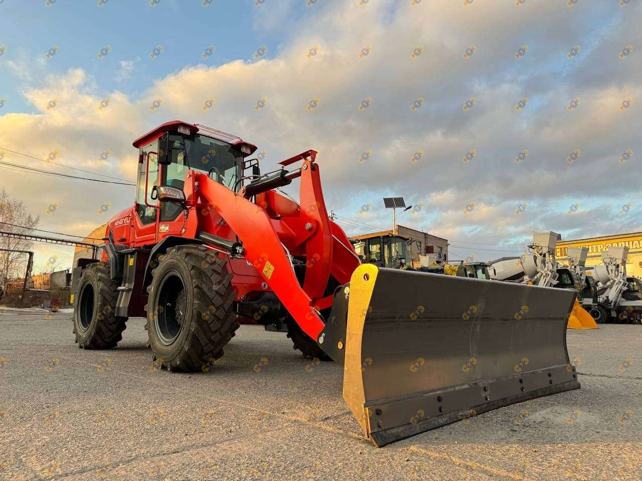 Поворотный отвал 2