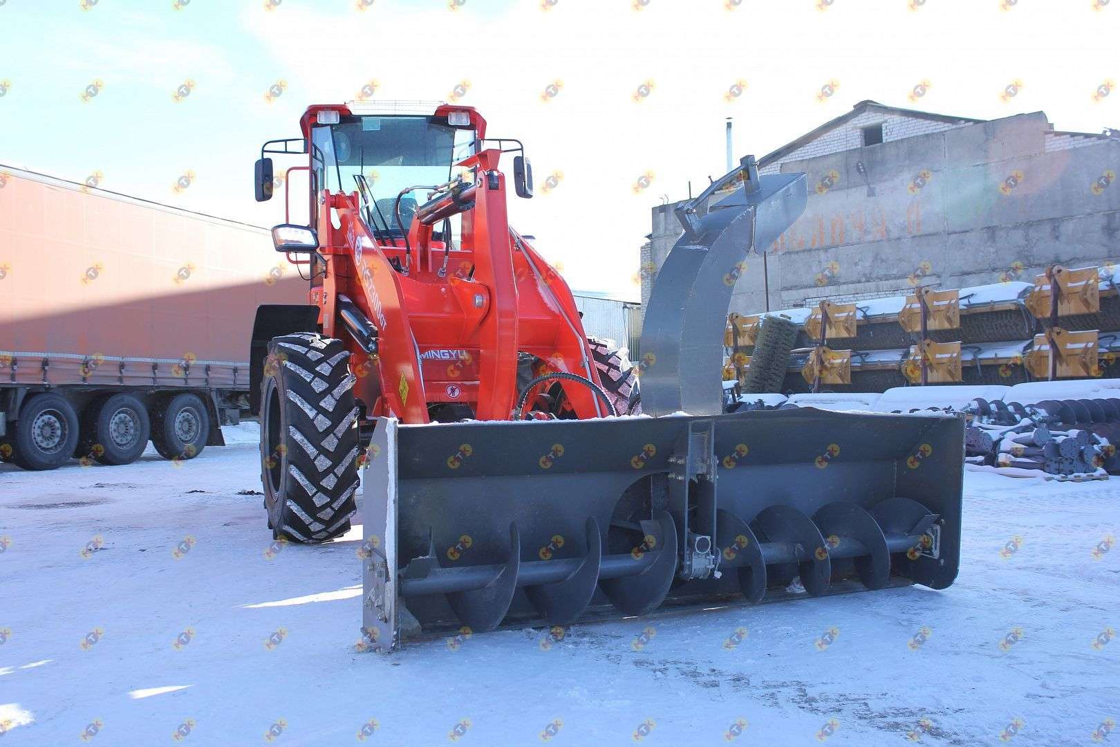 Шнекоротор (снегоотбрасыватель) 2