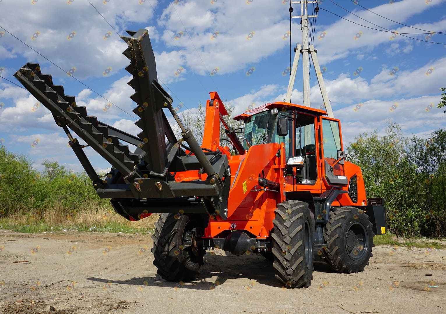 Корчеватель "Крокодил" 2