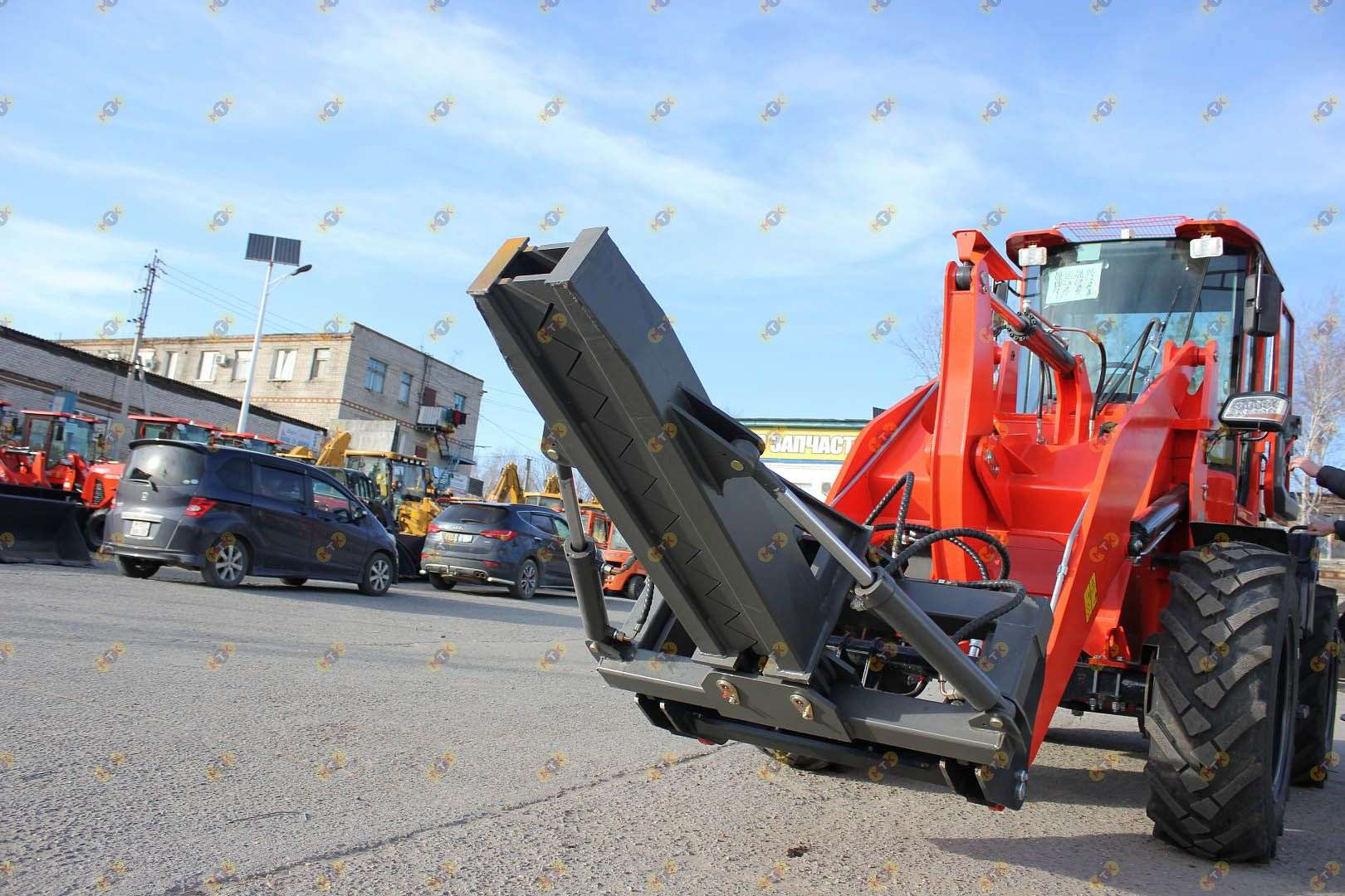 Корчеватель "Крокодил" 3